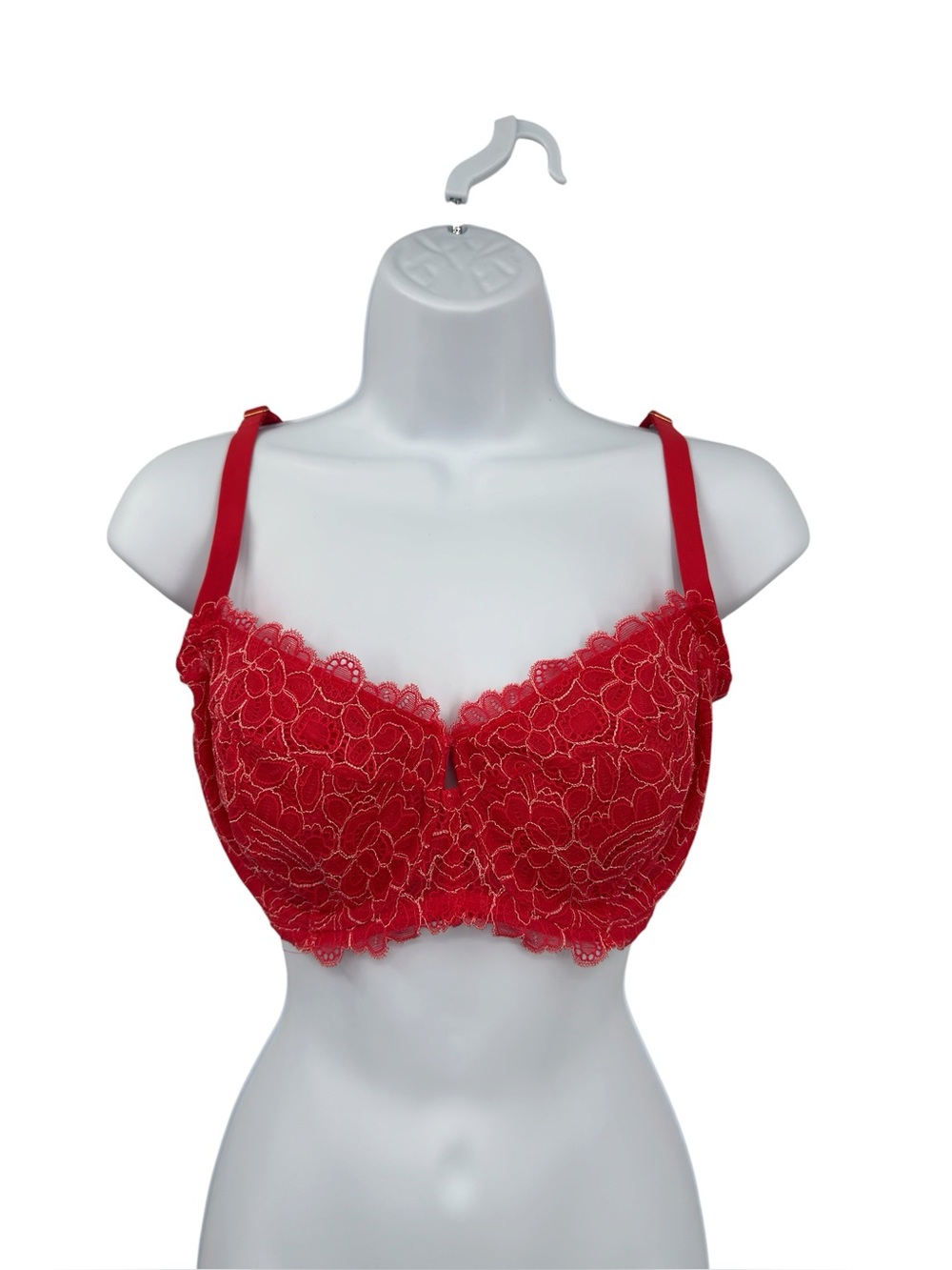 Soma Balconette Unlined Bra With Lace Size 38D